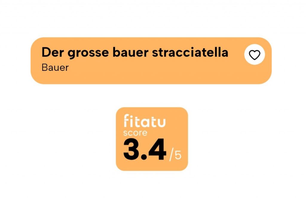 Neue Version von Fitatu score