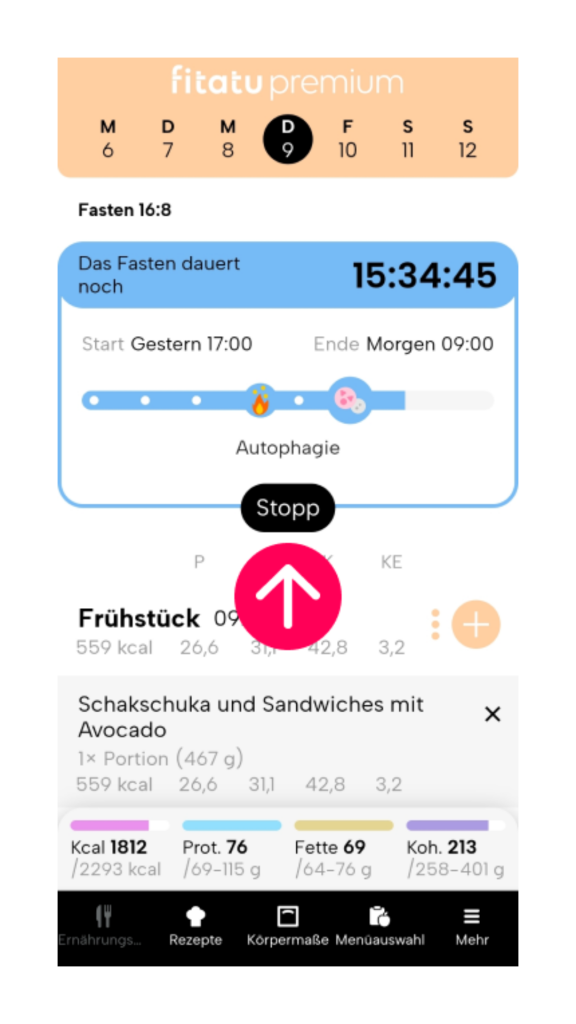 Neue Version von Fitatu