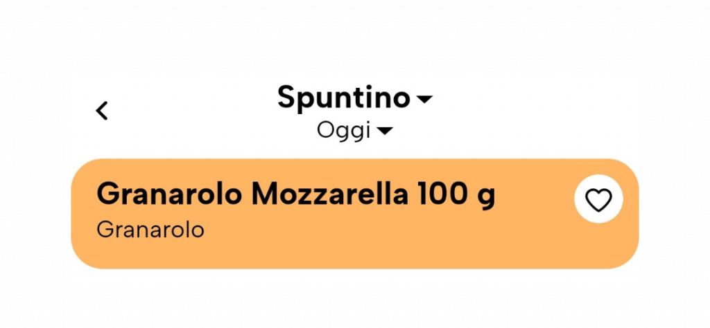 Nuova versione di Fitatu