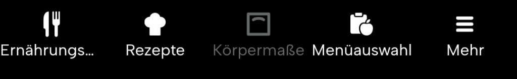 Neue Version von Fitatu Körpermaße