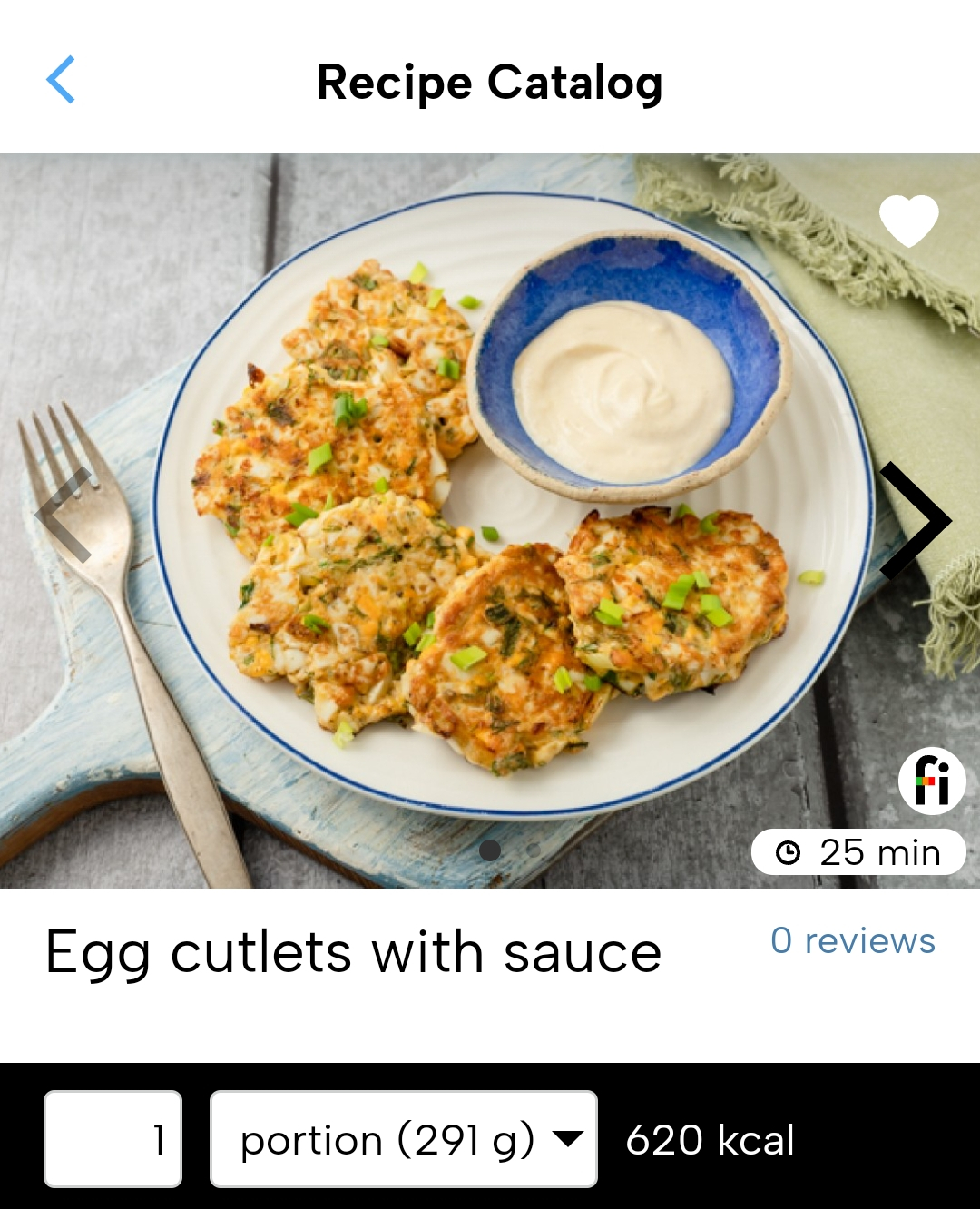 Egg cutlets with sauce fitatu