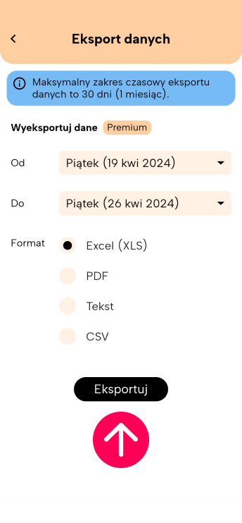 nowa wersja fitatu - eksport danych