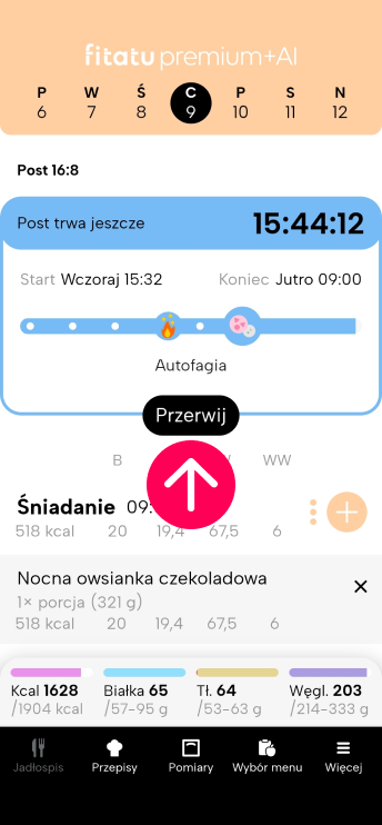 nowa wersja fitatu - post przerywany