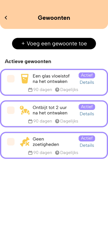 Nieuwe versie van Fitatu