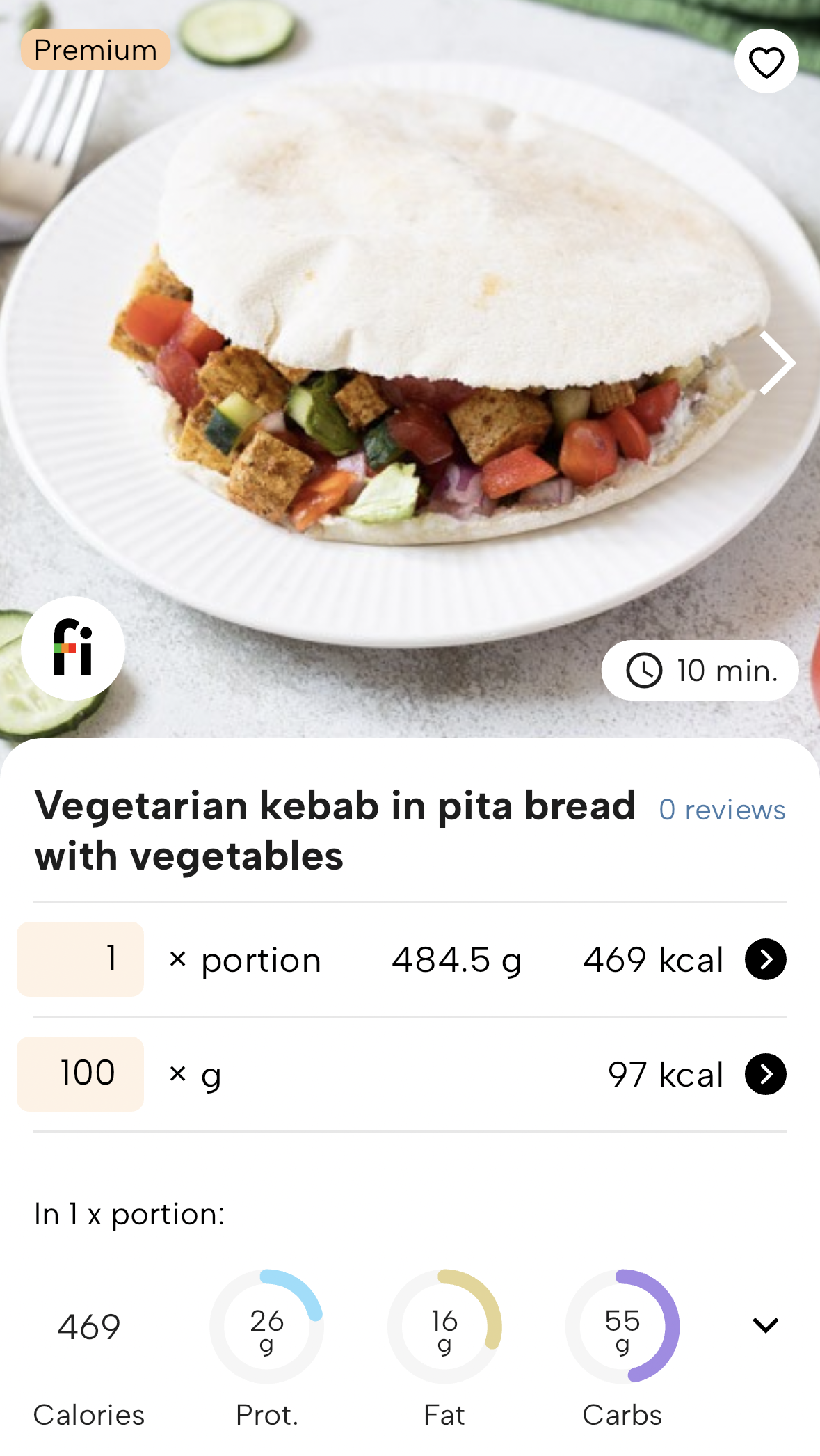 How many calories are in kebab? Fitatu Blog