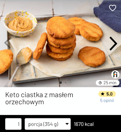 Keto ciastka z masłem orzechowym zdrowe przekąski na halloween fitatu
