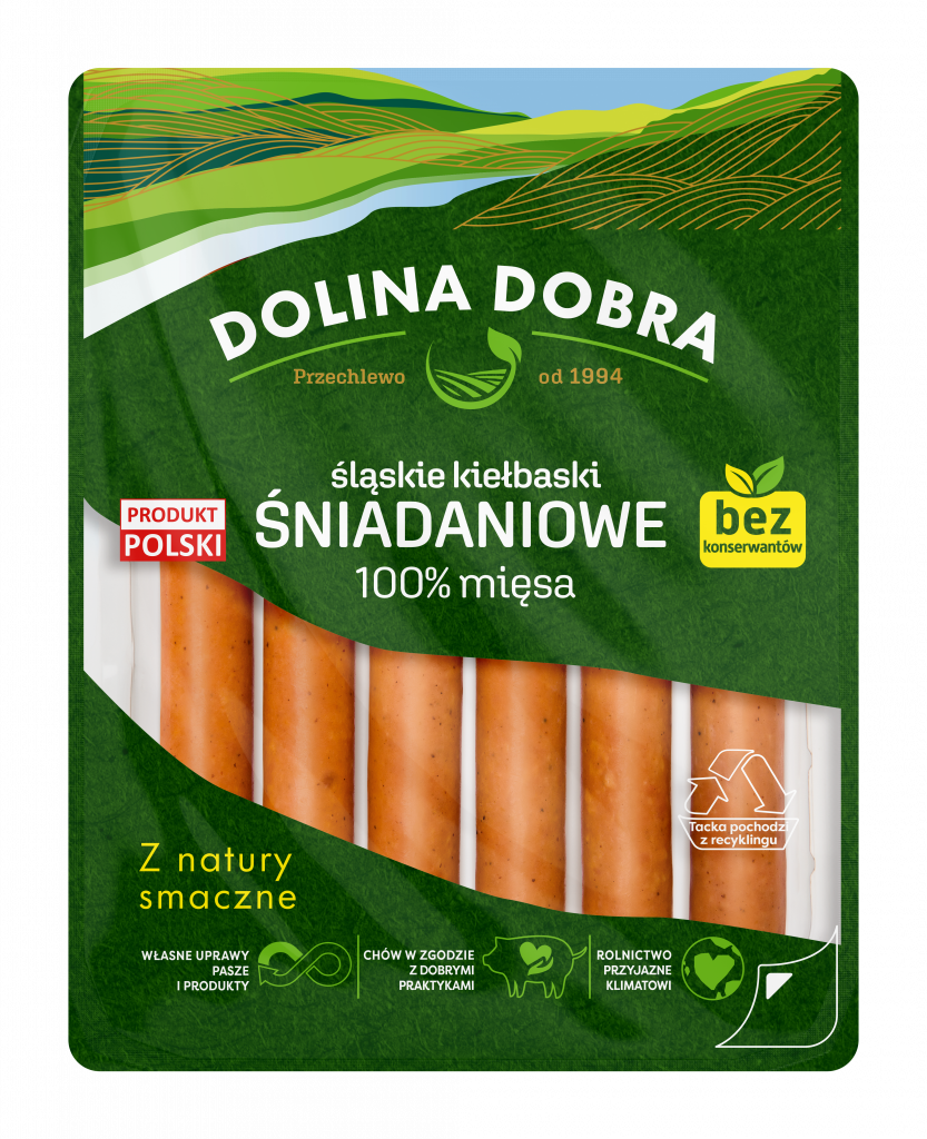 śląskie kiełbaski śniadaniowe dolina dobra