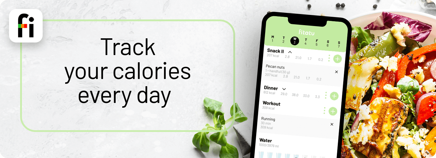 Track your calories daily