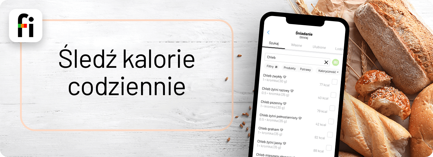Śledź kalorie codziennie
